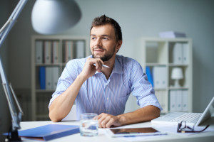 single person pondering if he needs life insurance